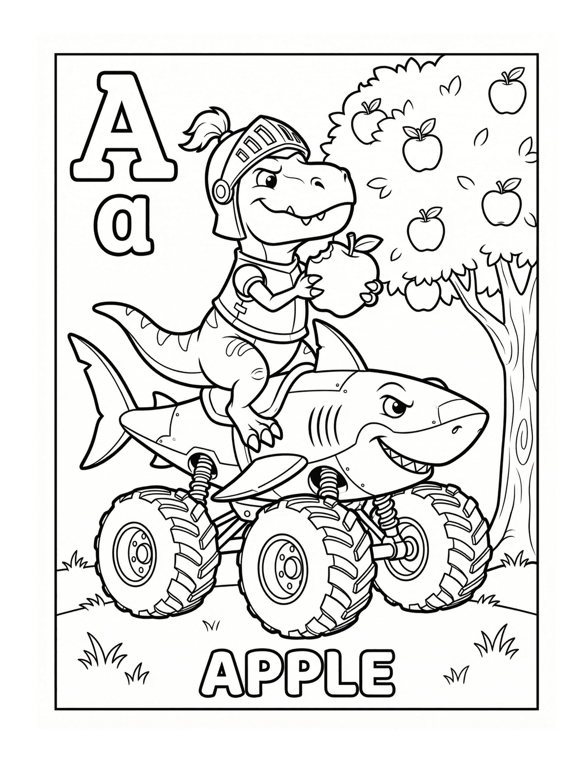 Second page of Learn to Write ABC