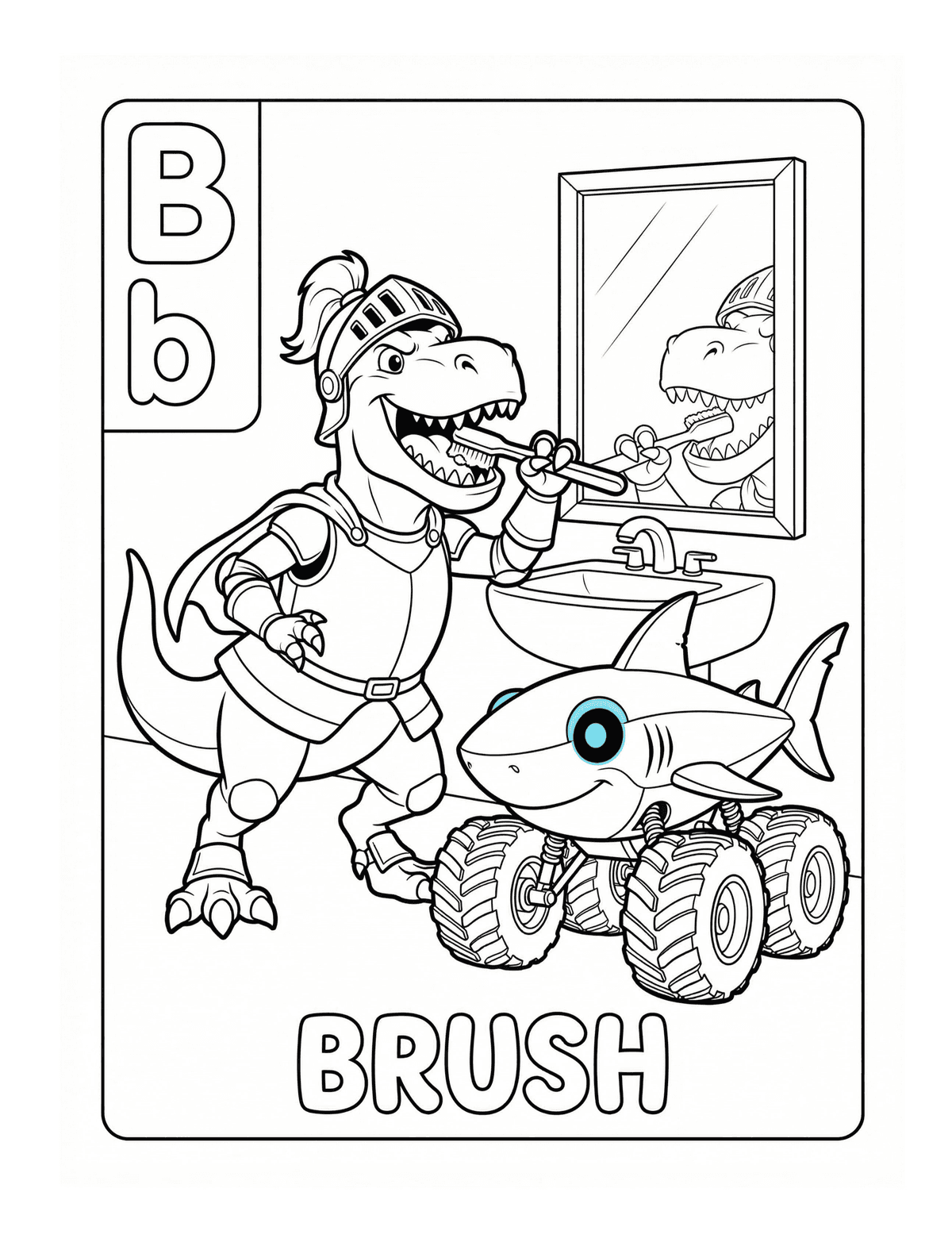 Fourth page of Learn to Write ABC