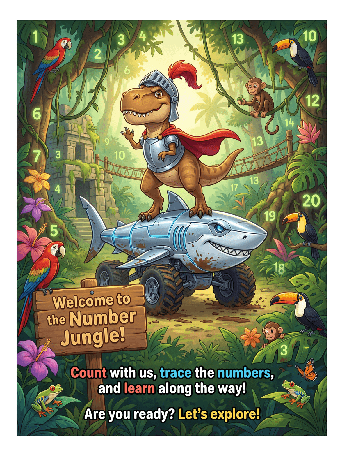 First page of Numbers of the Jungle
