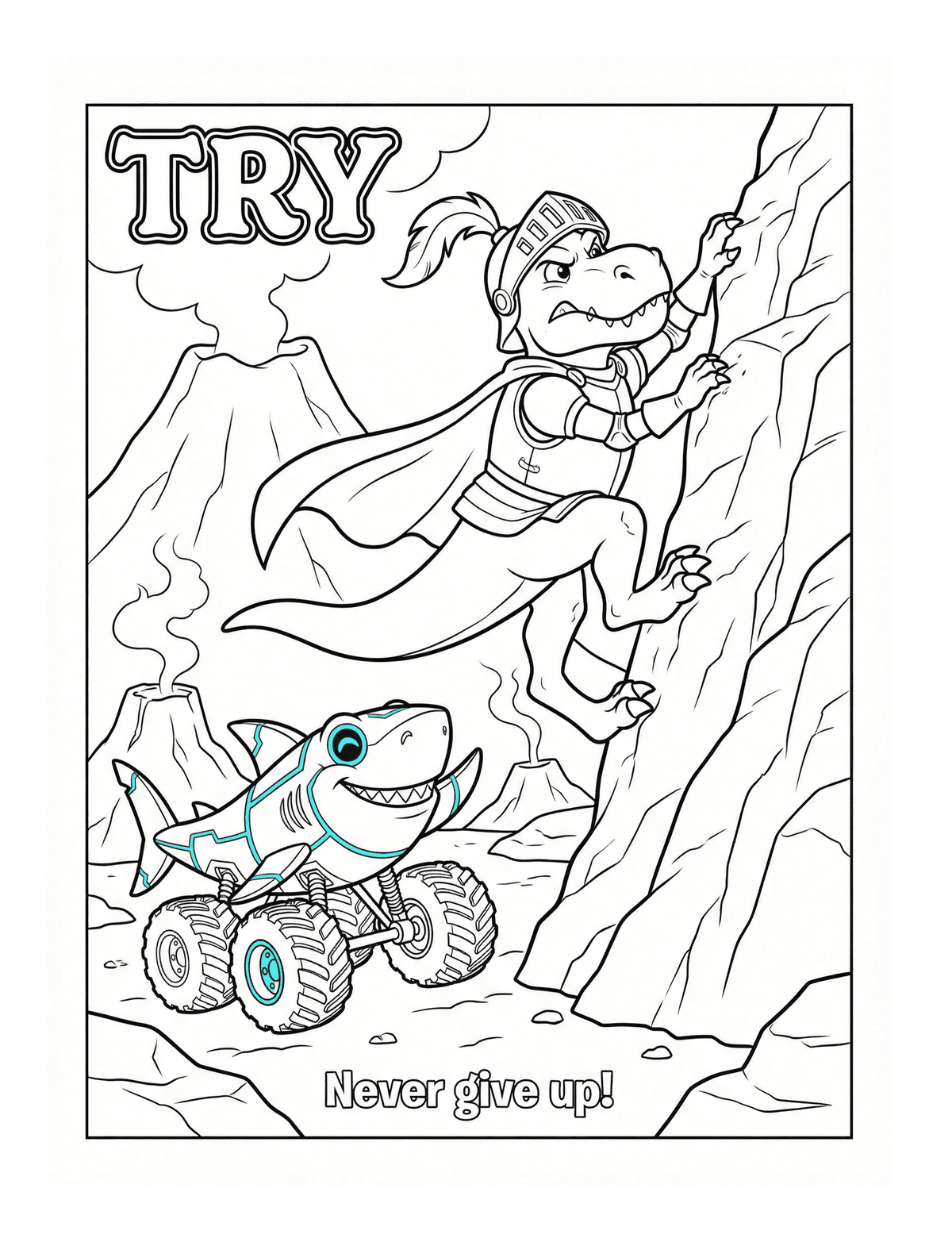 Second page of Words of Volcano Island